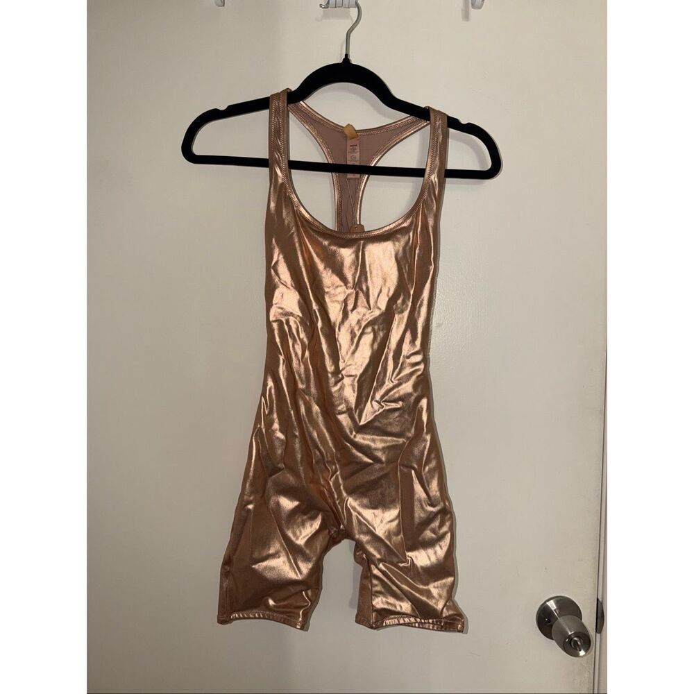 Skims size XS new with tags bronze jumpsuit